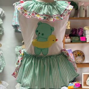 OSO CON FLOTADOR DE NIÑA