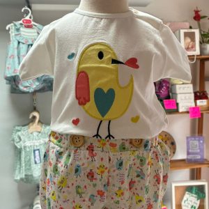 Conjunto pajarito niño