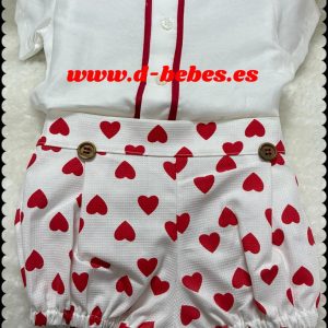 Conjunto corazones